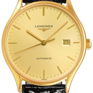 Longines Lyre L4.860.2.32.2 Kello Kullattu / Nahka