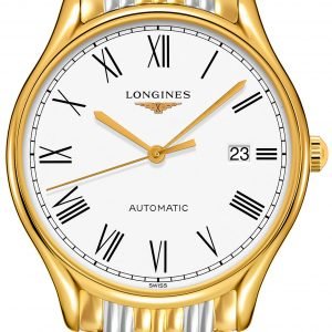 Longines Lyre L4.960.2.11.7 Kello Valkoinen / Kullansävytetty