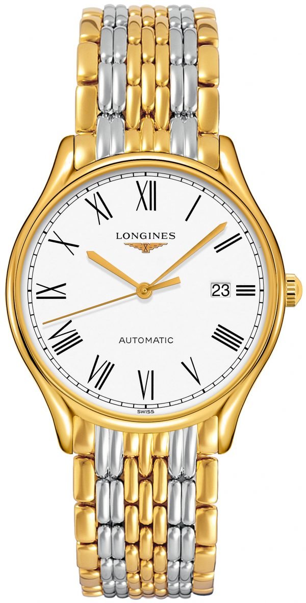 Longines Lyre L4.960.2.11.7 Kello Valkoinen / Kullansävytetty