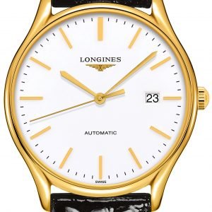 Longines Lyre L4.960.2.12.2 Kello Valkoinen / Nahka