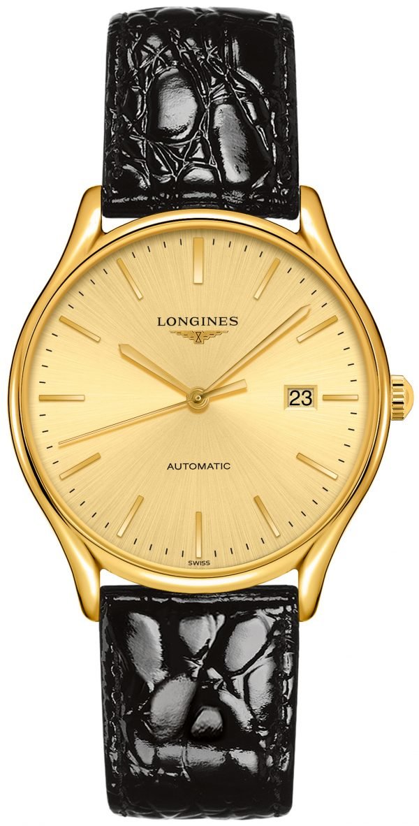 Longines Lyre L4.960.2.32.2 Kello Kullattu / Nahka