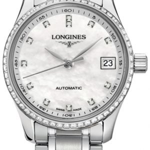 Longines Master L2.128.0.87.6 Kello Valkoinen / Teräs