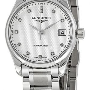 Longines Master L2.128.4.77.6 Kello Hopea / Teräs