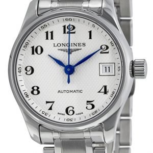 Longines Master L2.128.4.78.6 Kello Hopea / Teräs