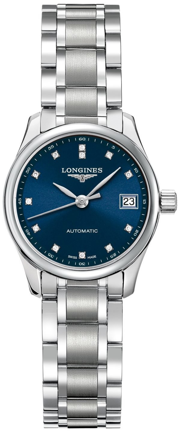 Longines Master L2.128.4.97.6 Kello Sininen / Teräs