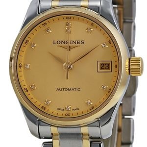 Longines Master L2.128.5.37.7 Kello Samppanja / Teräs