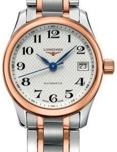 Longines Master L2.128.5.79.7 Kello Hopea / Teräs