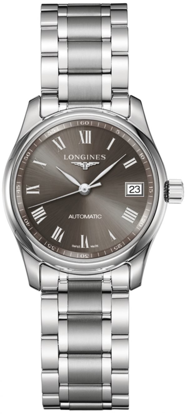 Longines Master L2.257.4.71.6 Kello Harmaa / Teräs