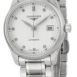 Longines Master L2.257.4.77.6 Kello Hopea / Teräs