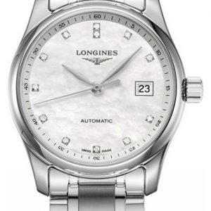 Longines Master L2.257.4.87.6 Kello Valkoinen / Teräs