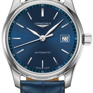 Longines Master L2.257.4.92.0 Kello Sininen / Nahka