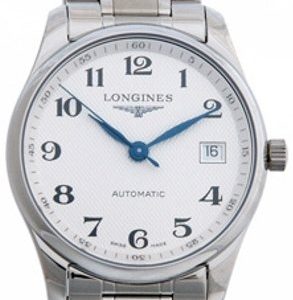 Longines Master L2.518.4.78.6 Kello Hopea / Teräs