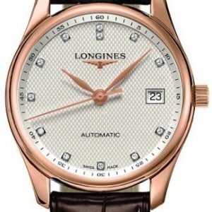 Longines Master L2.518.8.77.3 Kello Hopea / Nahka