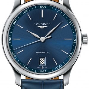 Longines Master L2.628.4.92.0 Kello Sininen / Nahka