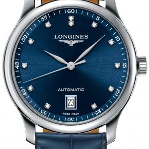 Longines Master L2.628.4.97.0 Kello Sininen / Nahka