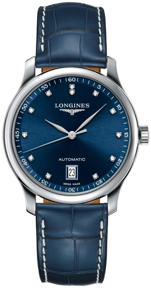 Longines Master L2.628.4.97.0 Kello Sininen / Nahka