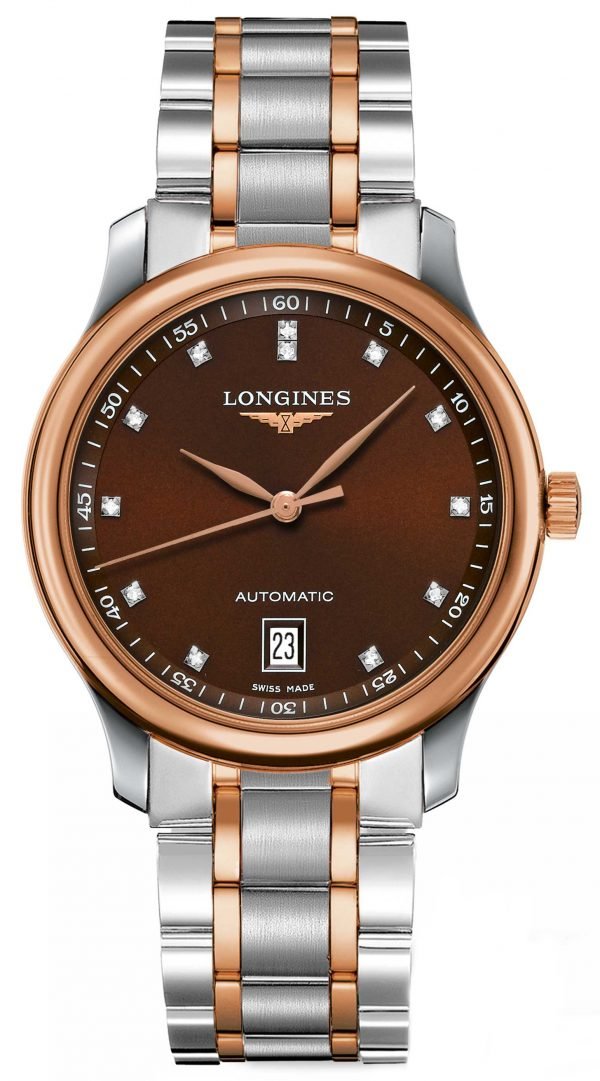 Longines Master L2.628.5.67.7 Kello Ruskea / Punakultasävyinen