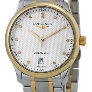 Longines Master L2.628.5.77.7 Kello Hopea / Teräs