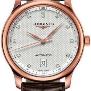 Longines Master L2.628.8.77.3 Kello Hopea / Nahka