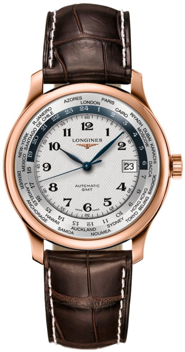 Longines Master L2.631.8.70.5 Kello Hopea / Nahka