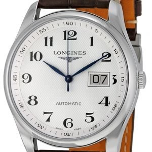 Longines Master L2.648.4.78.3 Kello Hopea / Nahka