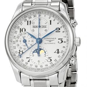 Longines Master L2.673.4.78.6 Kello Hopea / Teräs