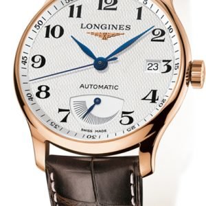 Longines Master L2.708.8.78.3 Kello Hopea / Nahka