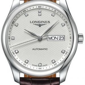 Longines Master L2.755.4.77.3 Kello Hopea / Nahka