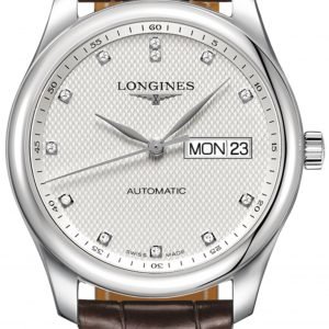 Longines Master L2.755.4.77.5 Kello Hopea / Nahka