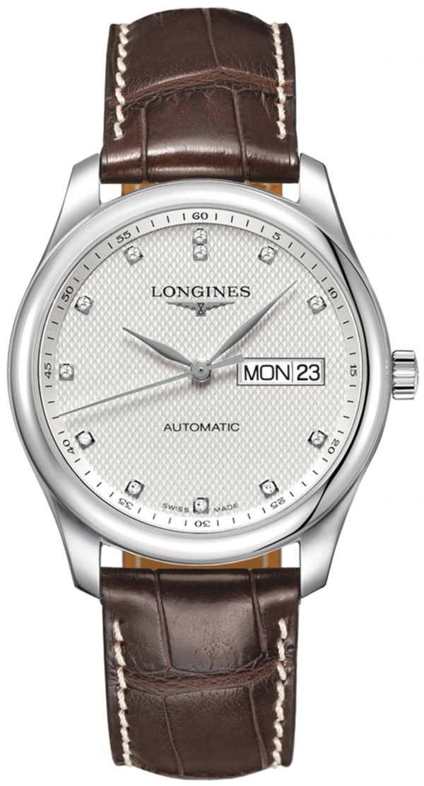 Longines Master L2.755.4.77.5 Kello Hopea / Nahka