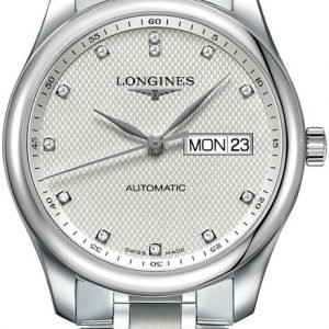 Longines Master L2.755.4.77.6 Kello Hopea / Teräs