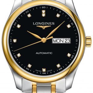 Longines Master L2.755.5.57.7 Kello Musta / 18k Keltakultaa