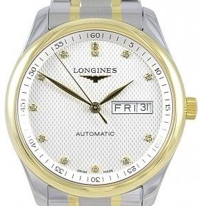 Longines Master L2.755.5.77.7 Kello Hopea / Teräs