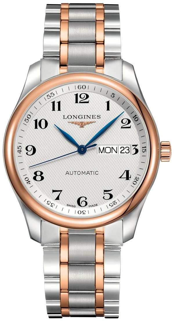 Longines Master L2.755.5.79.7 Kello Hopea / 18k Punakultaa