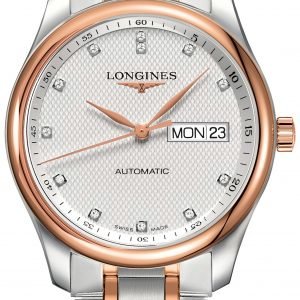 Longines Master L2.755.5.97.7 Kello Hopea / 18k Punakultaa