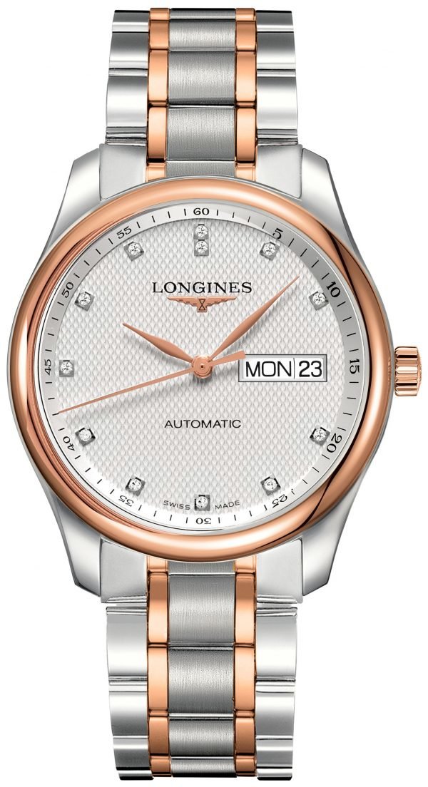 Longines Master L2.755.5.97.7 Kello Hopea / 18k Punakultaa