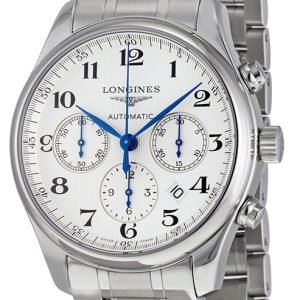 Longines Master L2.759.4.78.6 Kello Hopea / Teräs