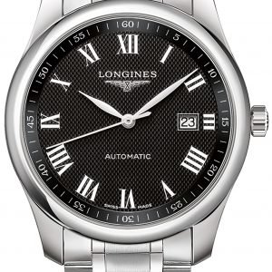 Longines Master L2.793.4.51.6 Kello Musta / Teräs