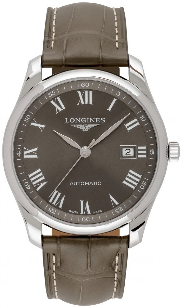 Longines Master L2.793.4.71.3 Kello Harmaa / Nahka