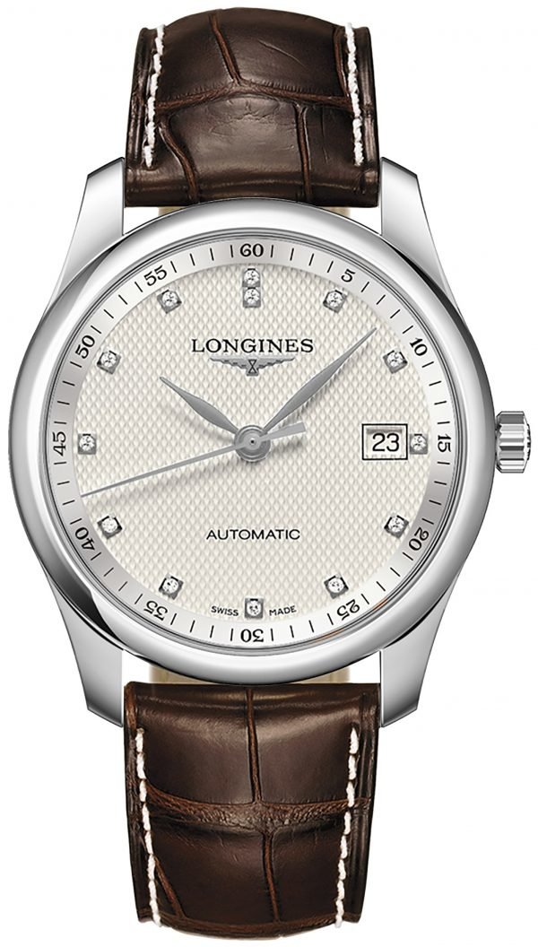 Longines Master L2.793.4.77.5 Kello Hopea / Nahka