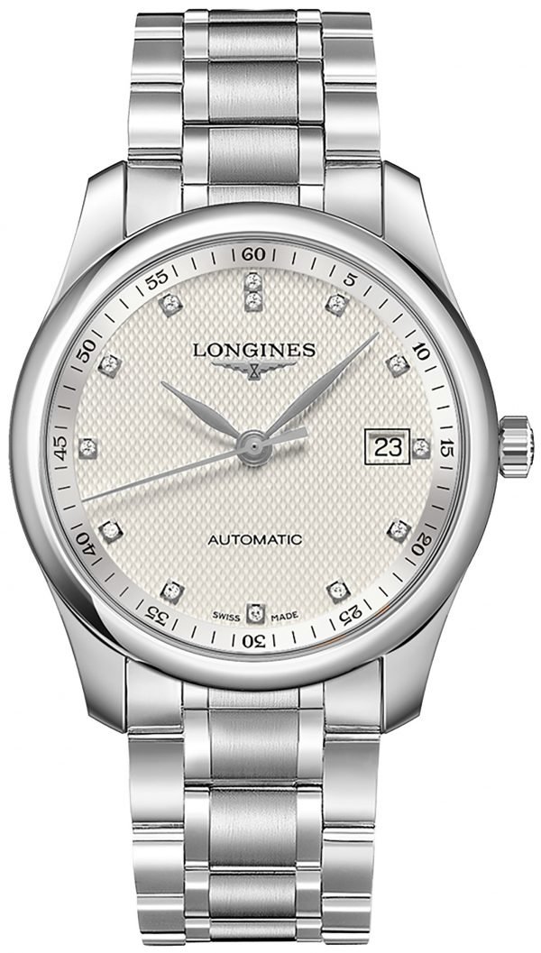 Longines Master L2.793.4.77.6 Kello Hopea / Teräs