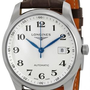 Longines Master L2.793.4.78.3 Kello Hopea / Nahka