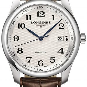 Longines Master L2.793.4.78.5 Kello Hopea / Nahka