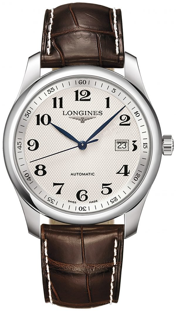 Longines Master L2.793.4.78.5 Kello Hopea / Nahka