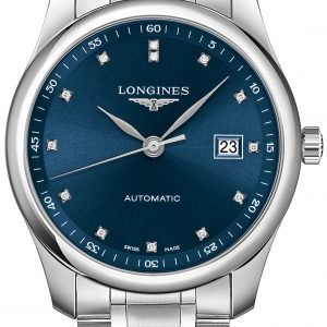 Longines Master L2.793.4.97.6 Kello Sininen / Teräs