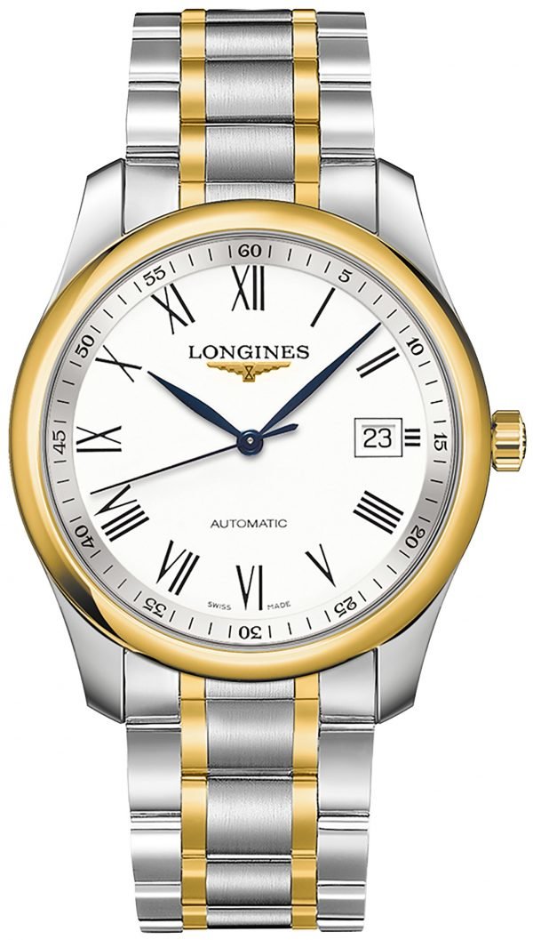 Longines Master L2.793.5.19.7 Kello Valkoinen / 18k Keltakultaa