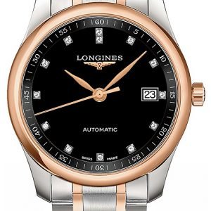 Longines Master L2.793.5.57.7 Kello Musta / 18k Punakultaa