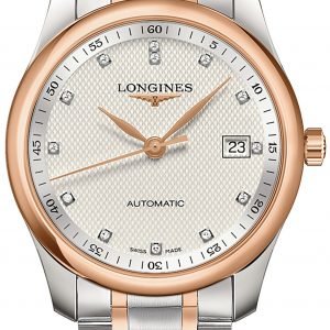 Longines Master L2.793.5.77.7 Kello Hopea / 18k Punakultaa