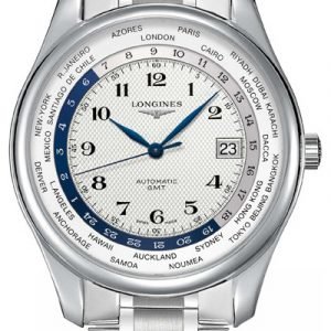 Longines Master L2.802.4.70.6 Kello Hopea / Teräs