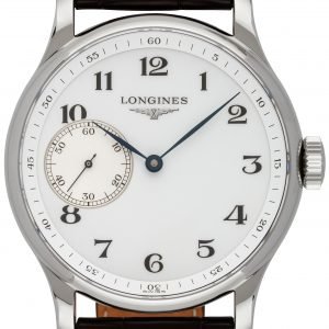 Longines Master L2.841.4.18.3 Kello Valkoinen / Nahka